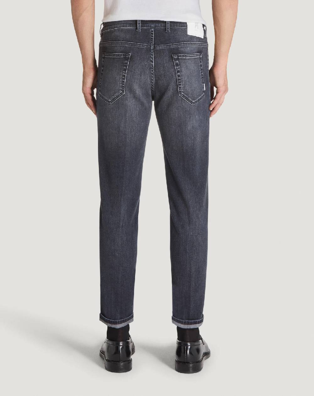 Pt Torino Jeans Indie in denim soft touch Novità