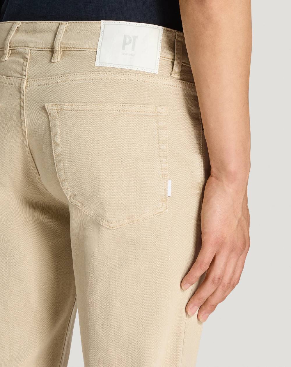 Pt Torino Jeans Swing in silky denim stretch Presa