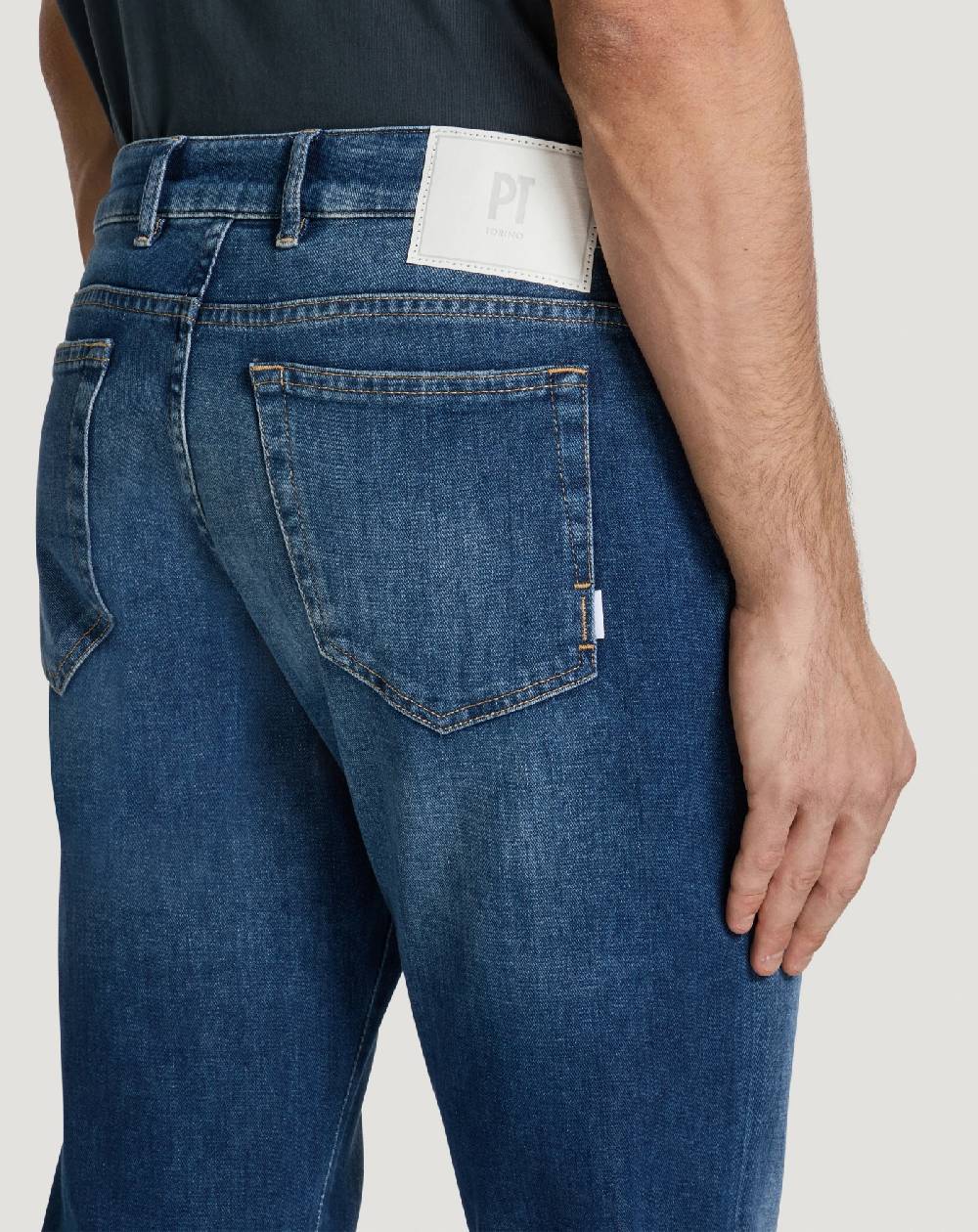 Pt Torino Jeans Soul in denim soft touch Economico