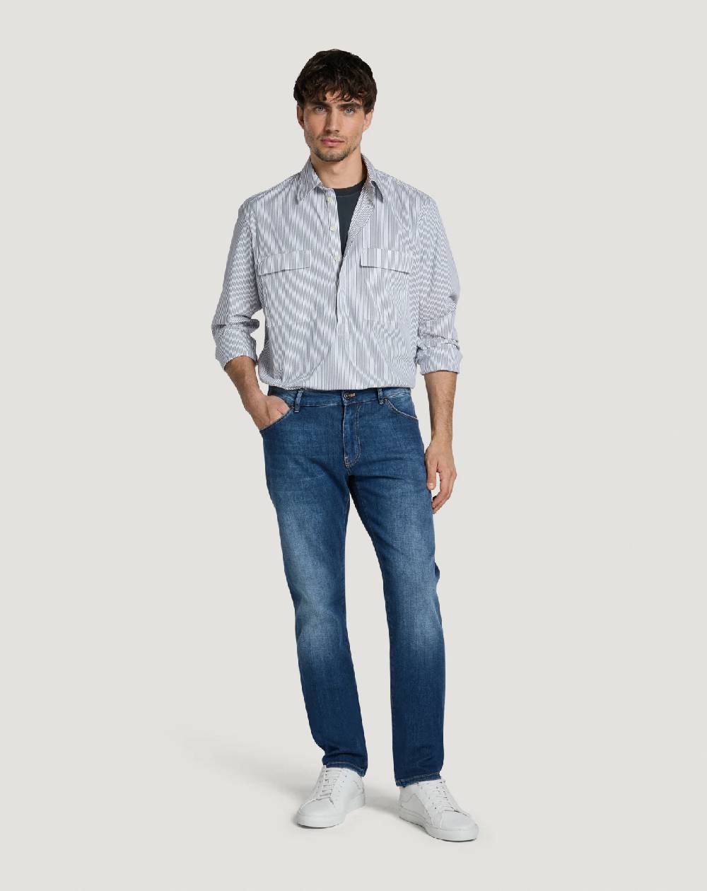Pt Torino Jeans Soul in denim soft touch Economico
