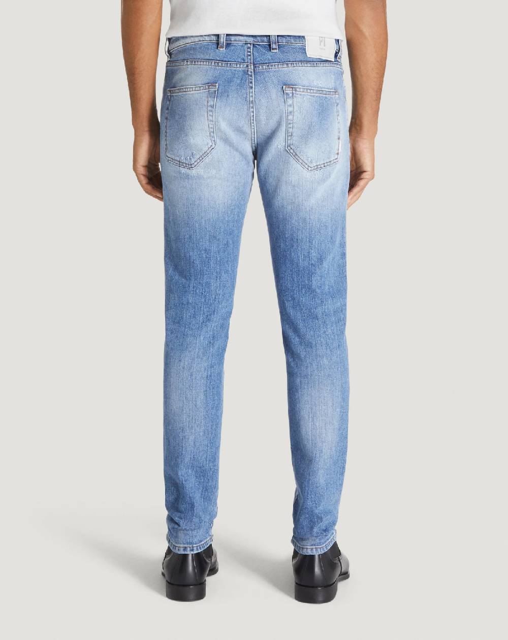Pt Torino Jeans Rock in denim organico stretch Online