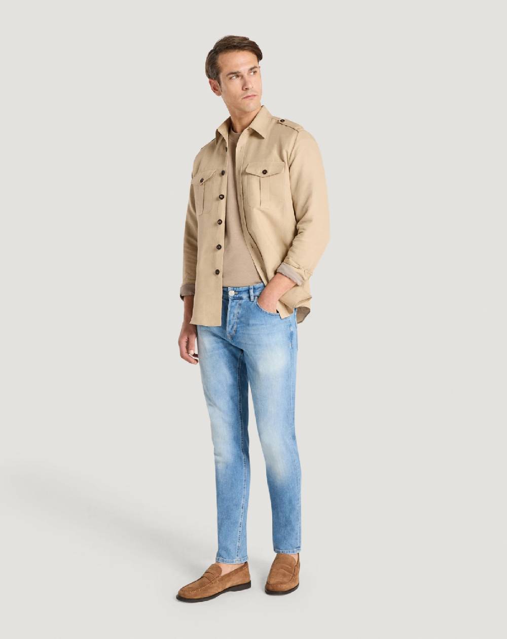 Pt Torino Jeans Reggae in denim soft touch Vendita Calda