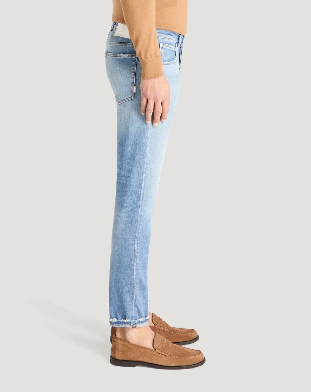 Pt Torino Jeans Reggae in denim stretch indigo I Più Venduti