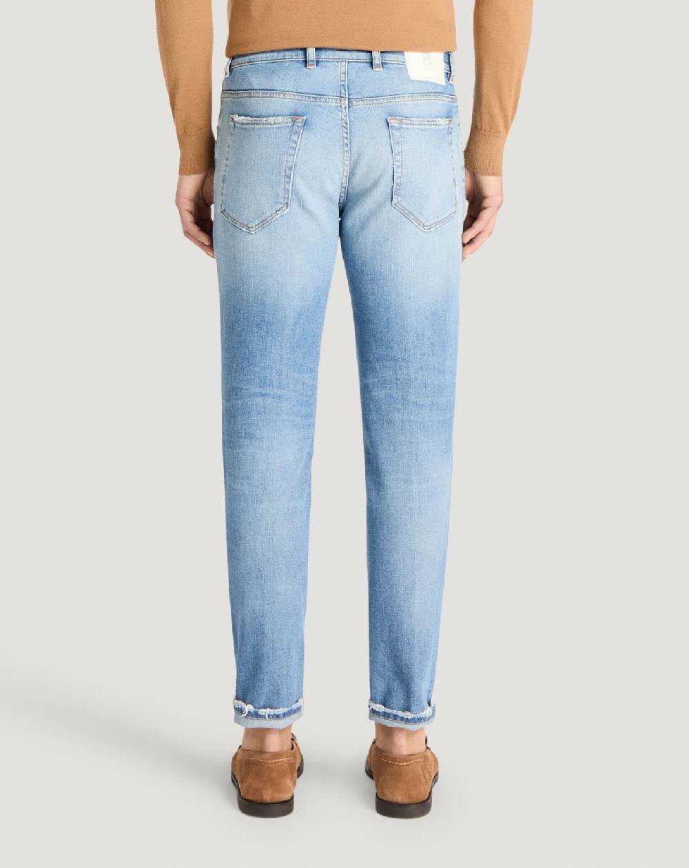 Pt Torino Jeans Reggae in denim stretch indigo I Più Venduti