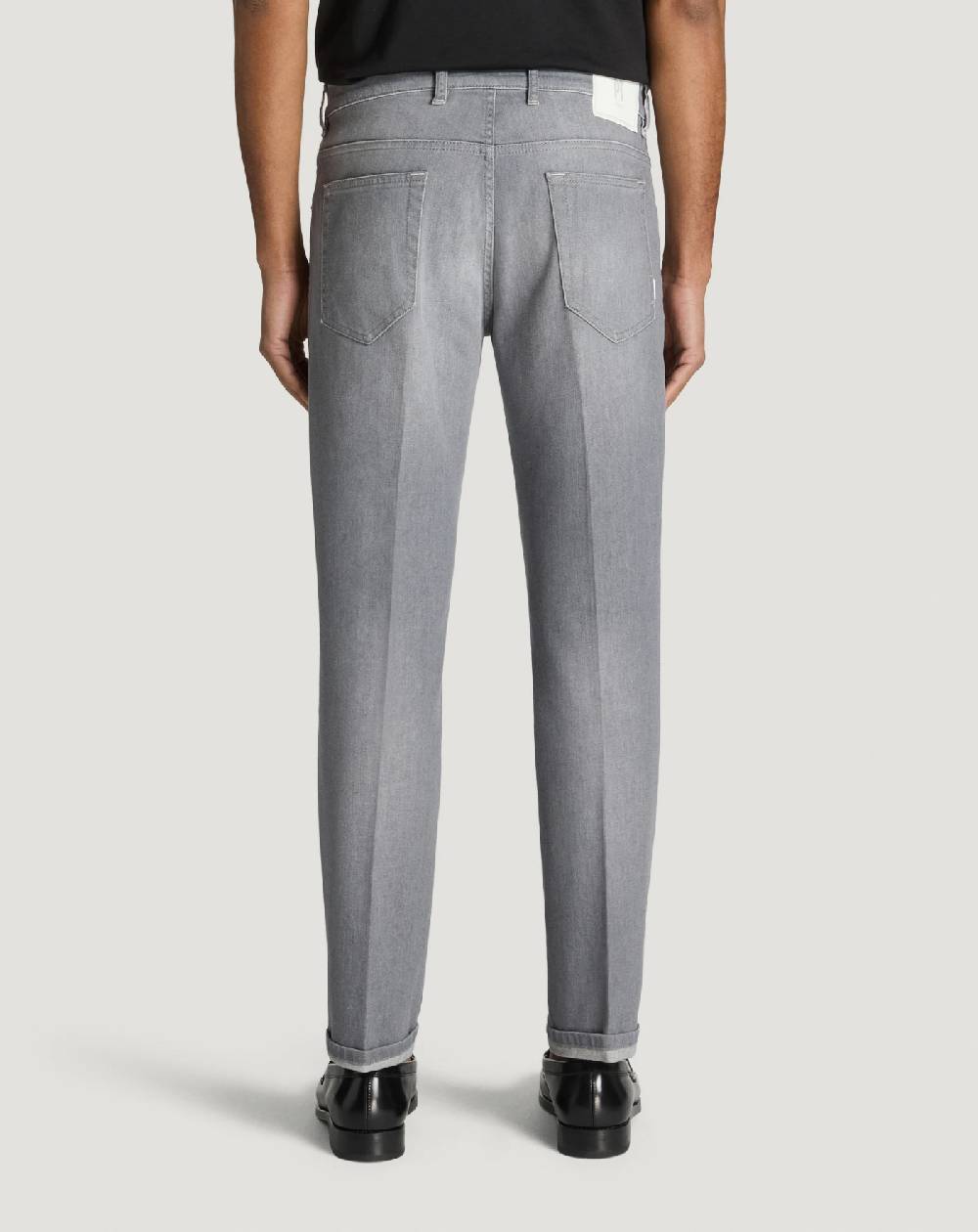 Pt Torino Jeans Reggae in light grey denim Vendite Flash