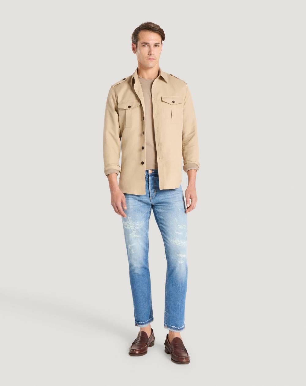 Pt Torino Jeans Reggae in denim stretch indigo Nuova