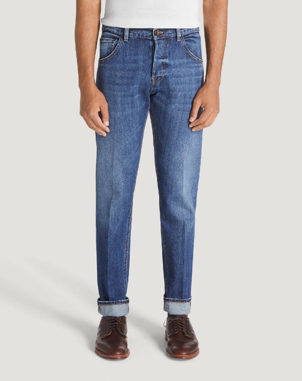 Pt Torino Jeans Dub in denim organico Italy