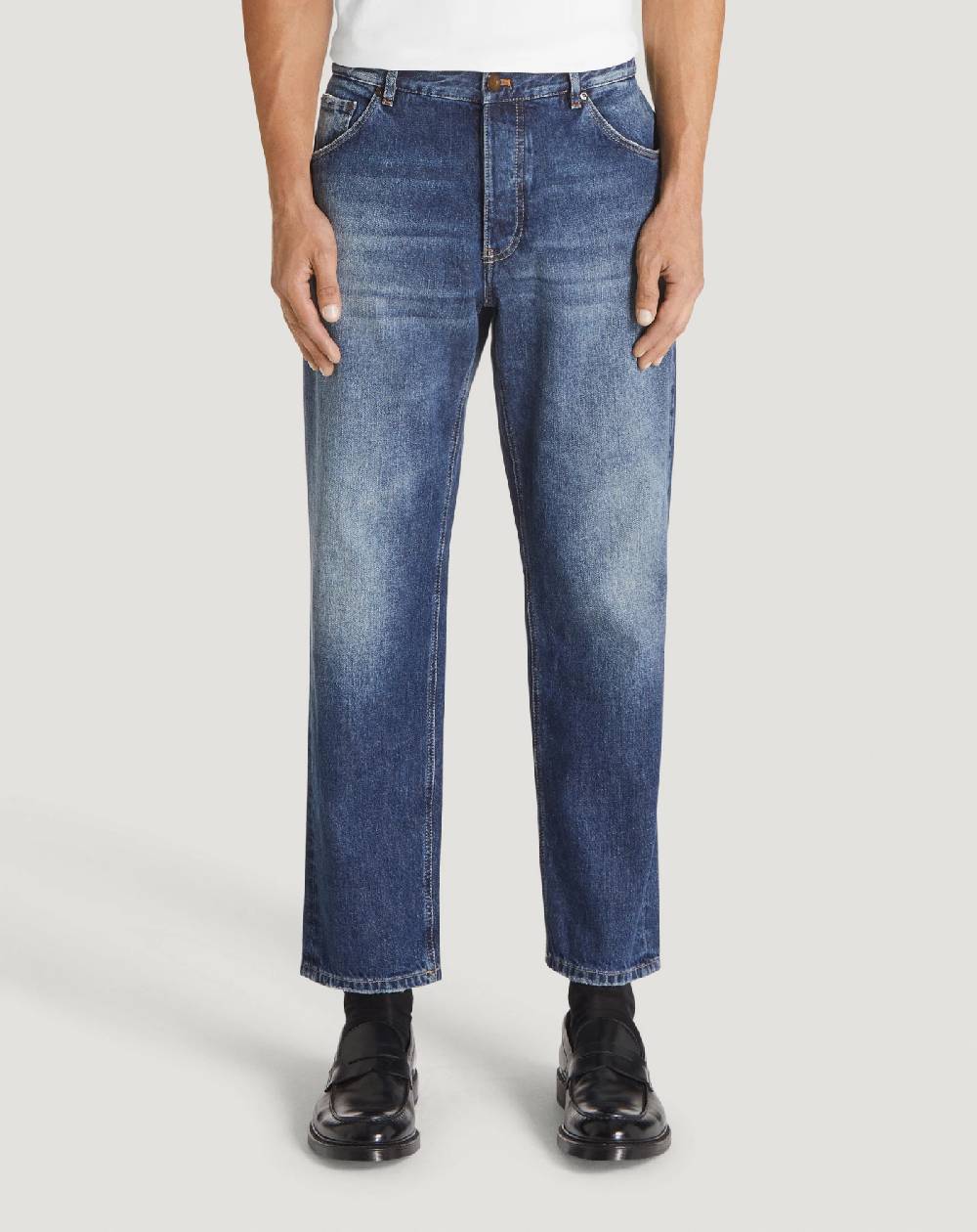 Pt Torino Jeans Rebel in denim vintage Nuovo