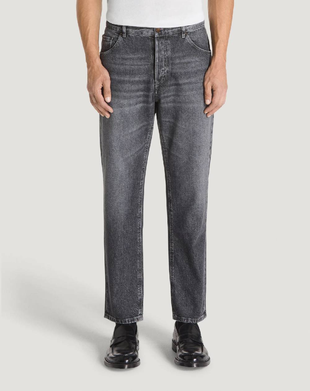 Pt Torino Jeans Rebel in denim vintage Qualità