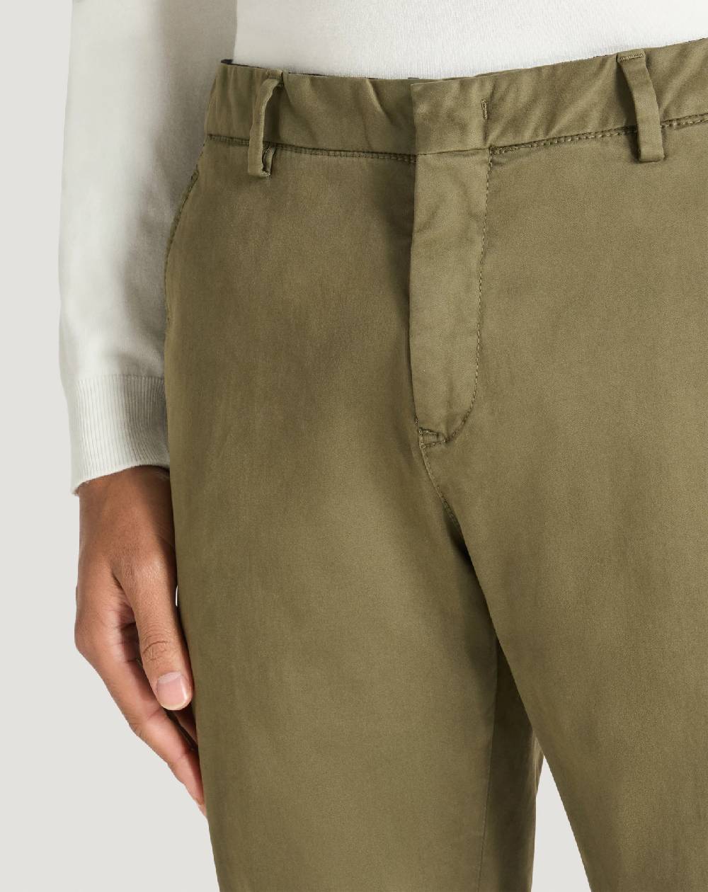 Pt Torino Pantaloni Wonder in satin stretch Vendita
