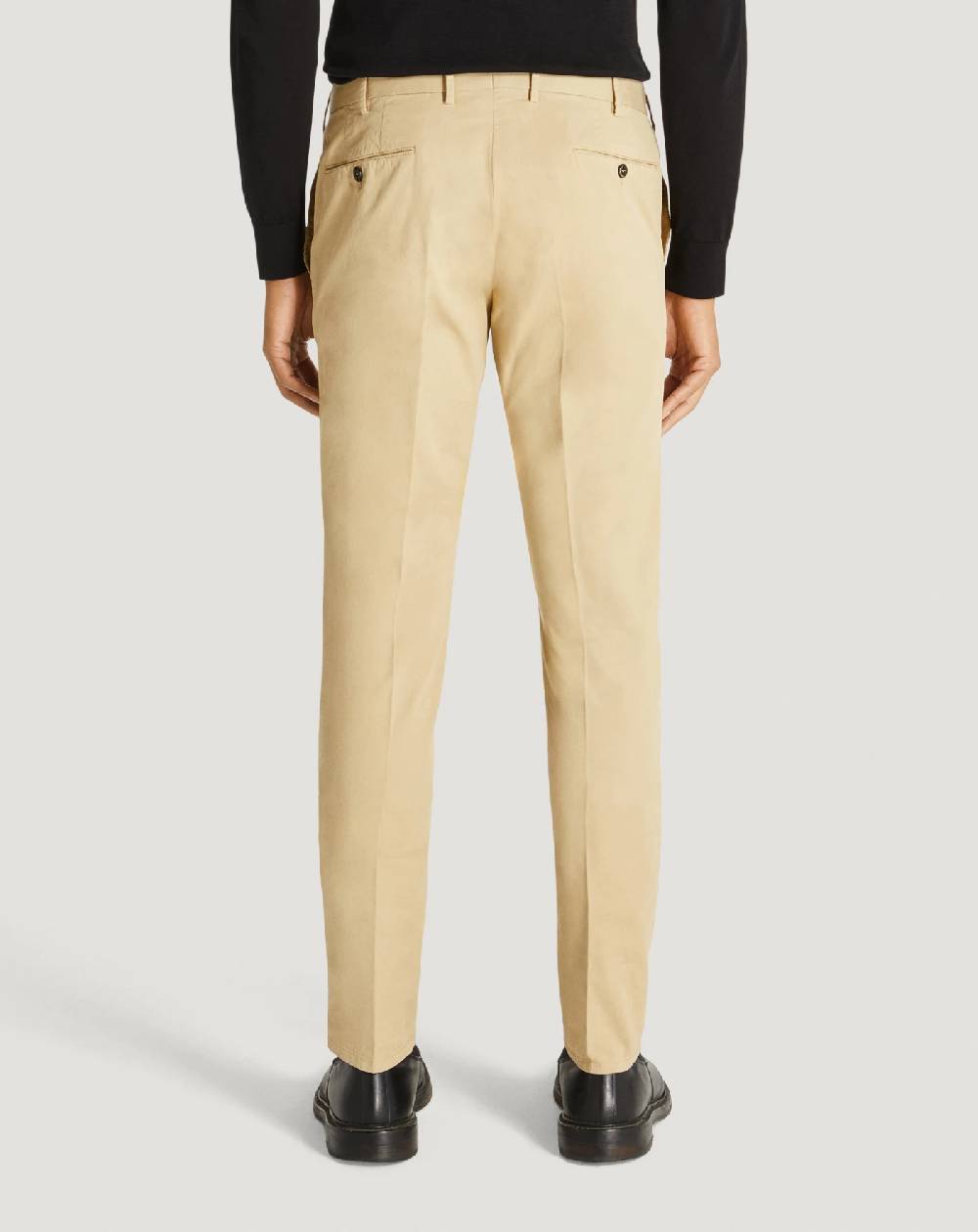 Pt Torino Pantaloni Superslim in gabardina stretch Spedizione Gratuita