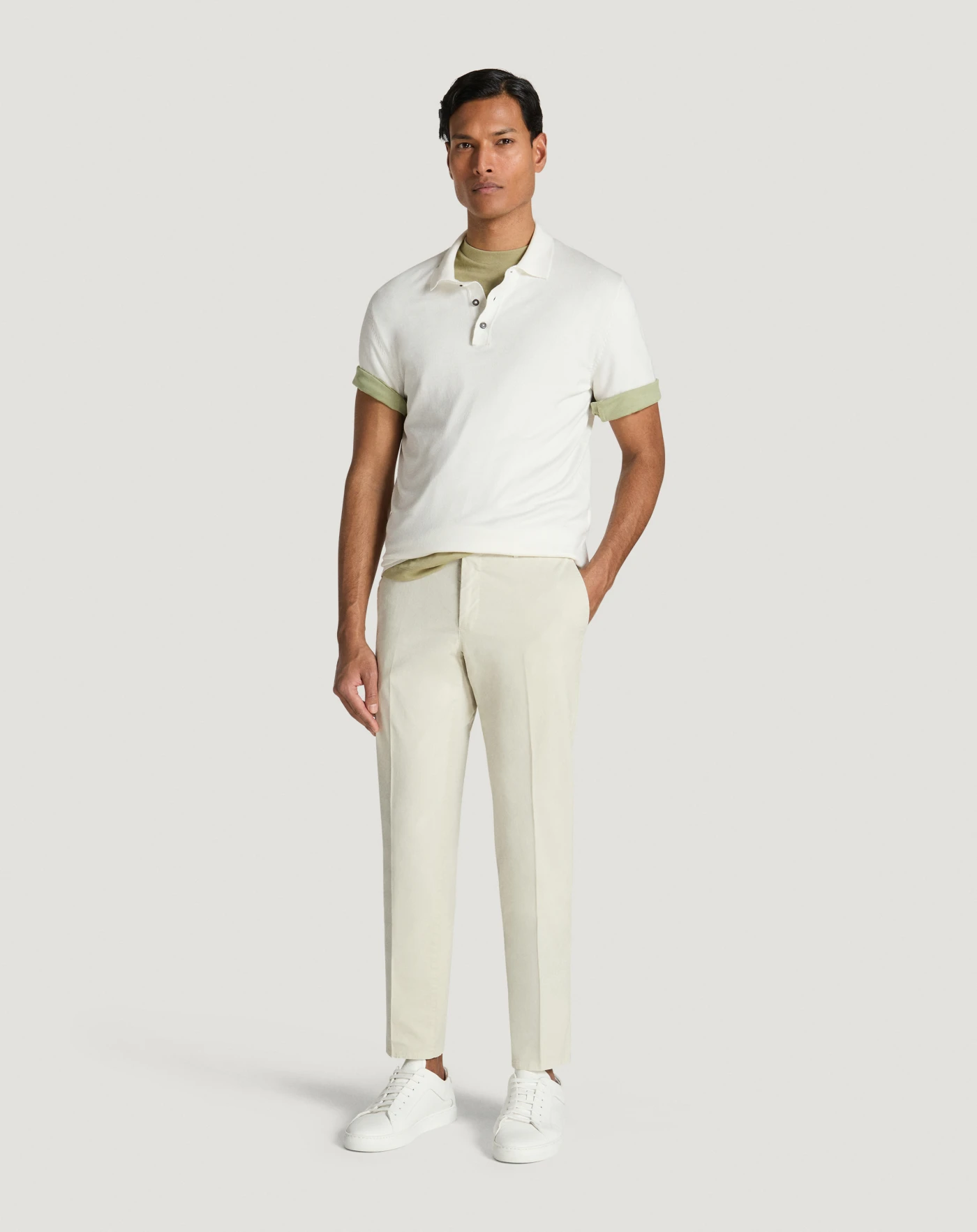 Pt Torino Pantaloni Slim in gabardina stretch Qualità Garantita
