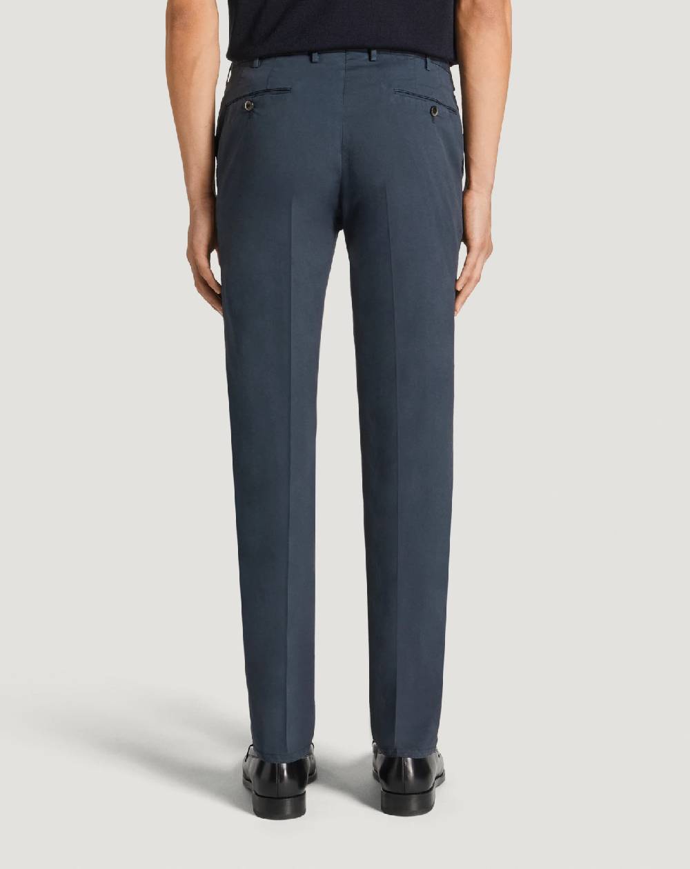 Pt Torino Pantaloni Slim in gabardina stretch Consegna Veloce