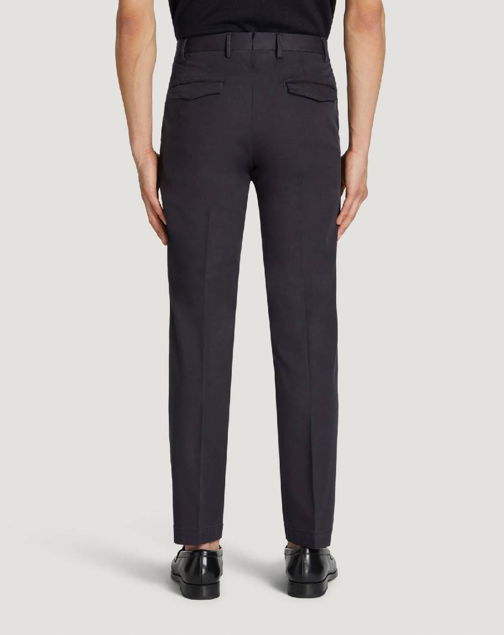 Pt Torino Pantaloni Master in cotone stretch délavé Novità