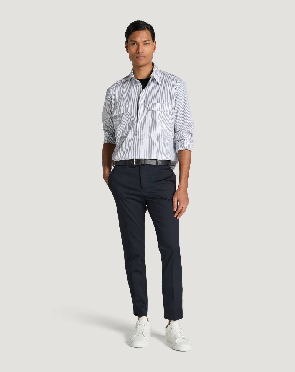 Pt Torino Pantaloni Dieci in twill Presa