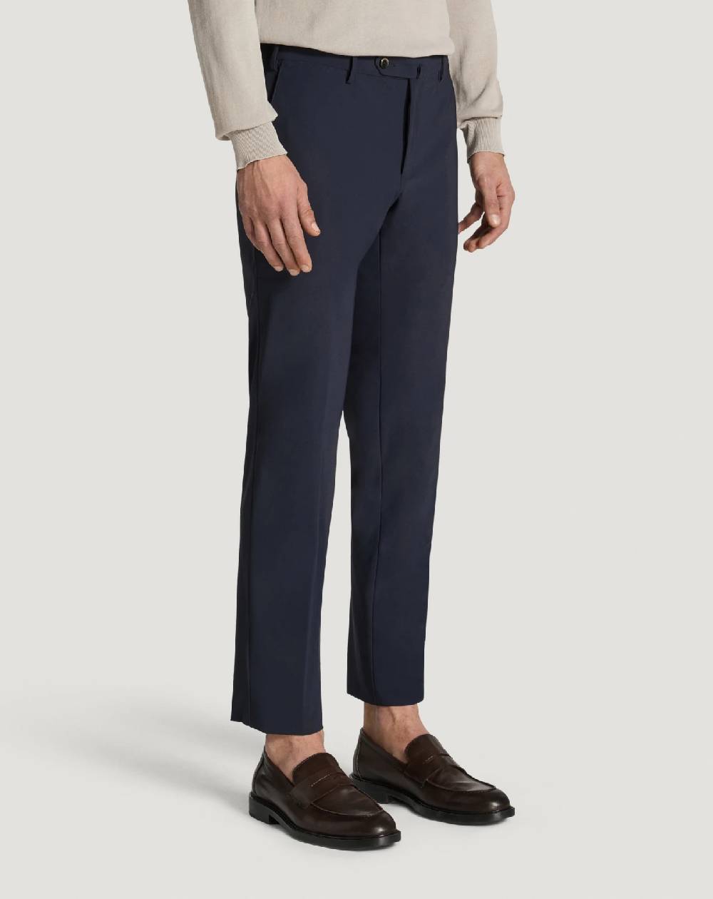 Pt Torino Pantaloni Slim in tessuto organico stretch Offerta