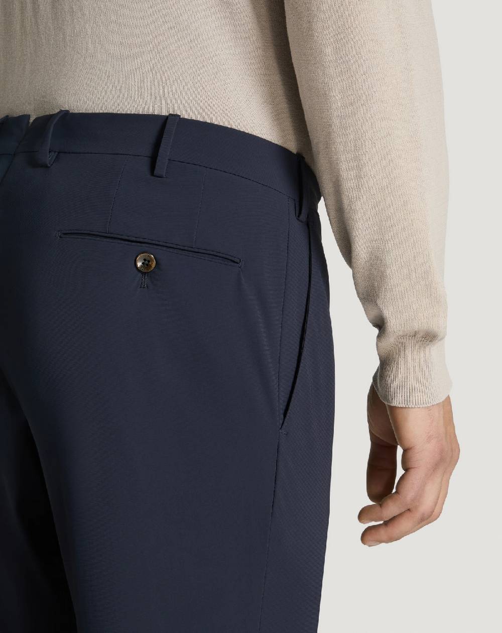 Pt Torino Pantaloni Slim in tessuto organico stretch Offerta