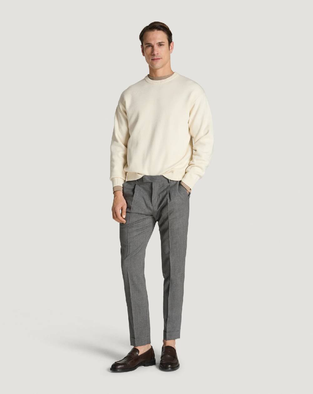 Pt Torino Pantaloni Master in lana four season Online