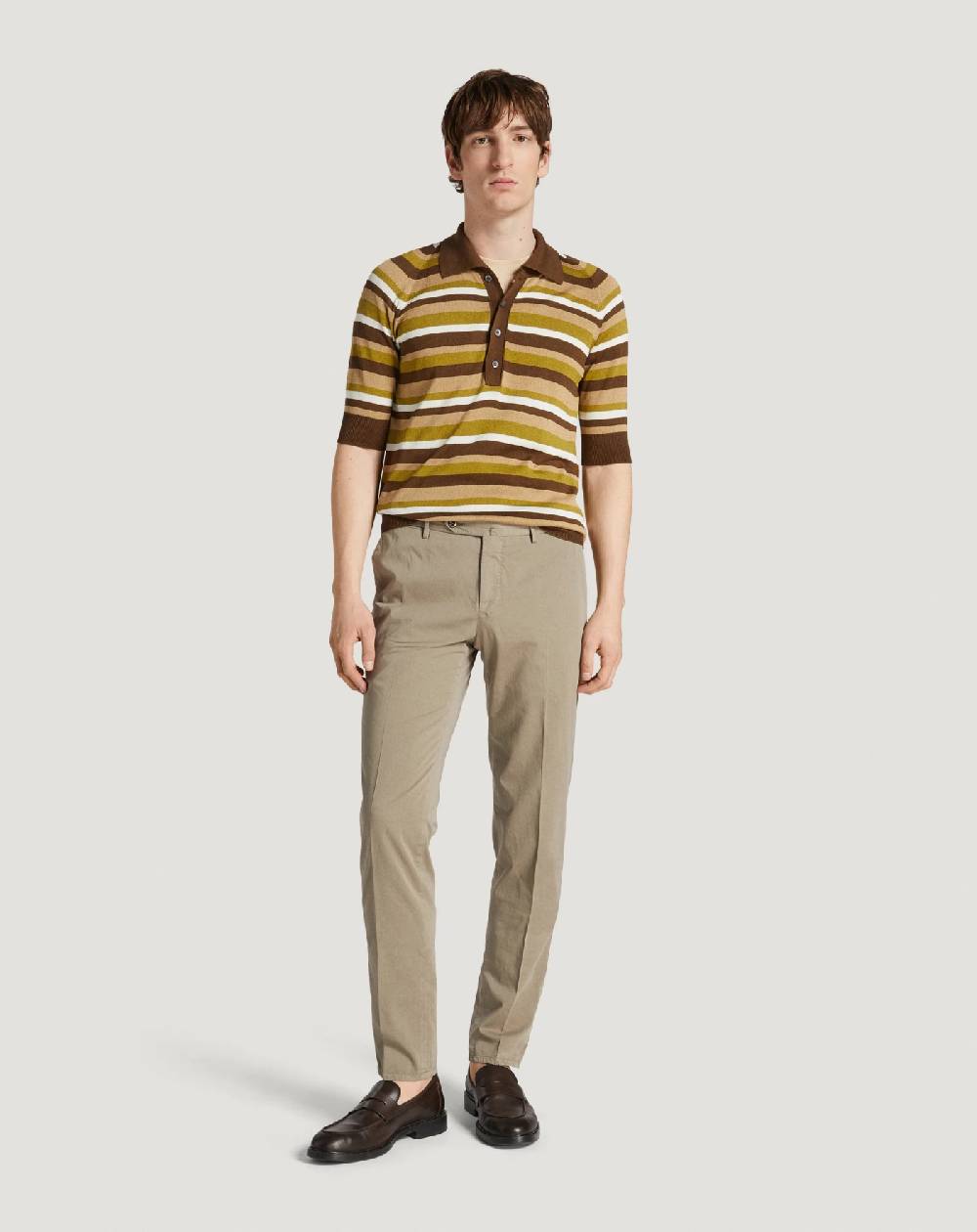 Pt Torino Pantaloni Slim in silkochino Offerte