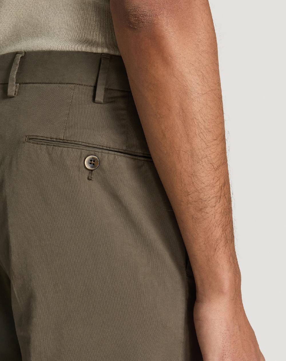 Pt Torino Pantaloni Slim in gabardina stretch Vendita Economica