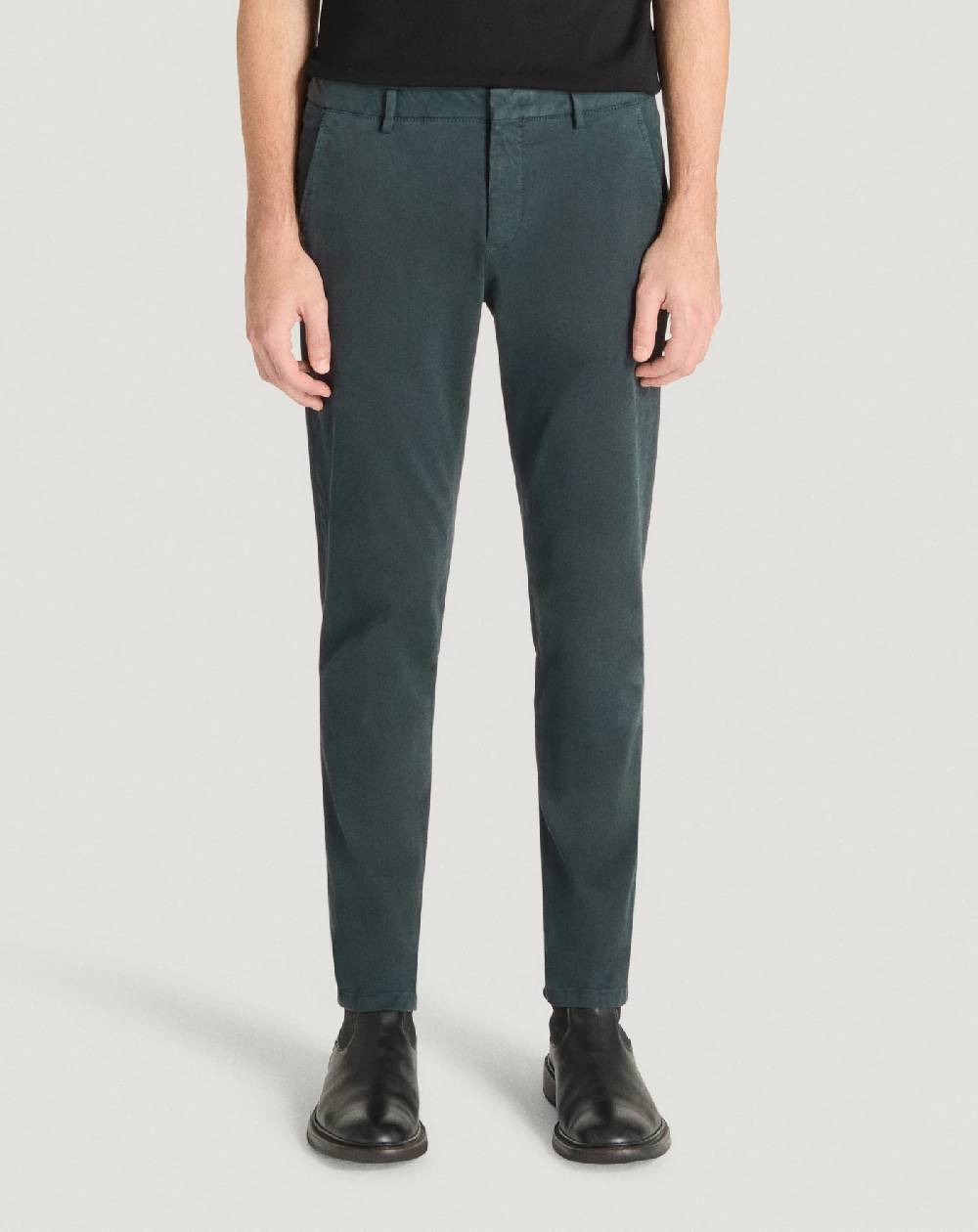 Pt Torino Pantaloni Wonder in satin stretch Nuova