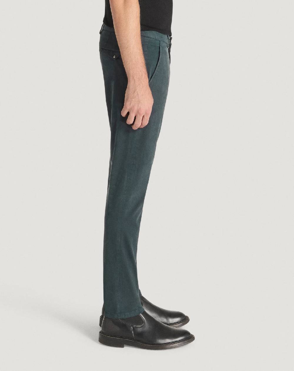 Pt Torino Pantaloni Wonder in satin stretch Nuova