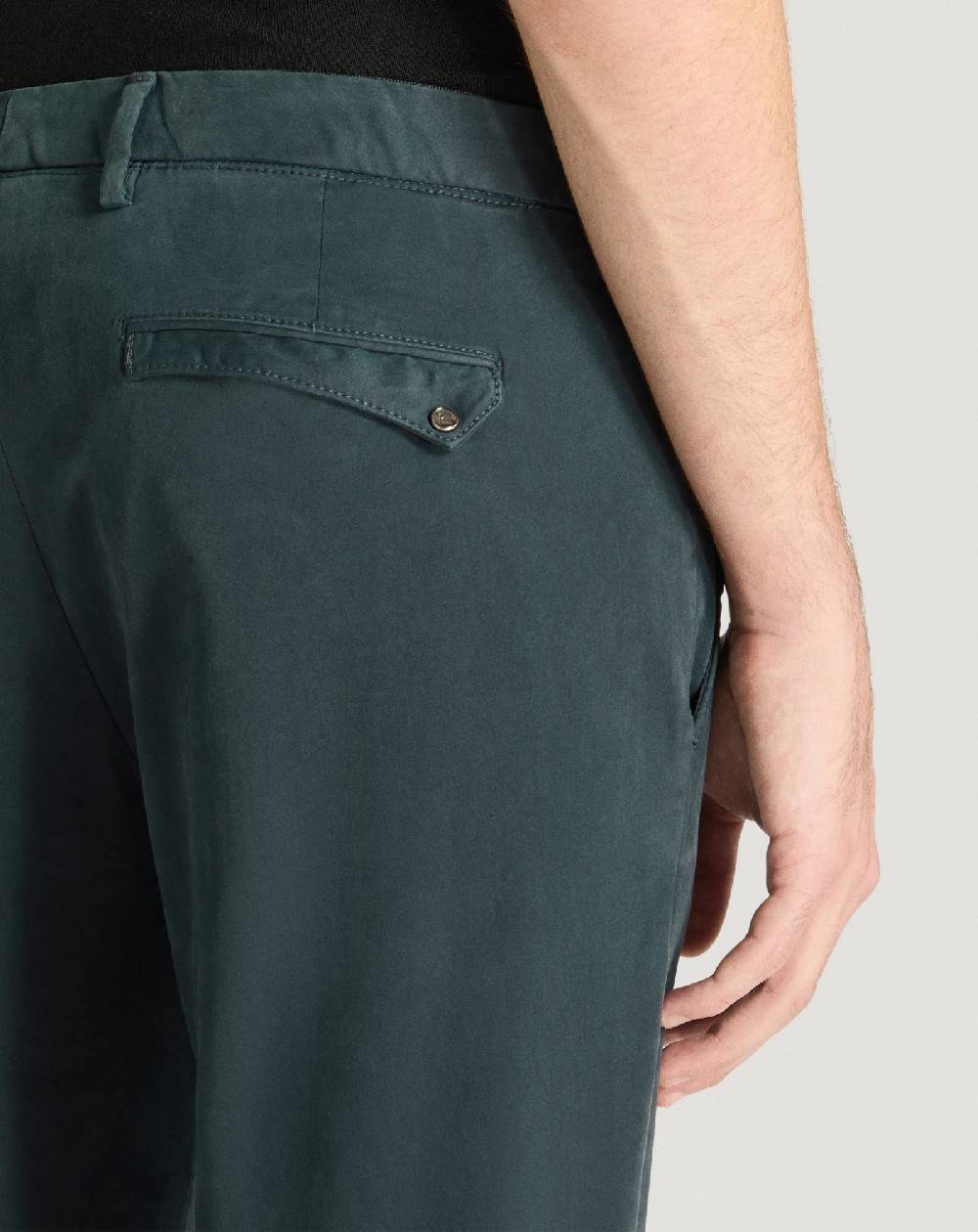 Pt Torino Pantaloni Wonder in satin stretch Nuova