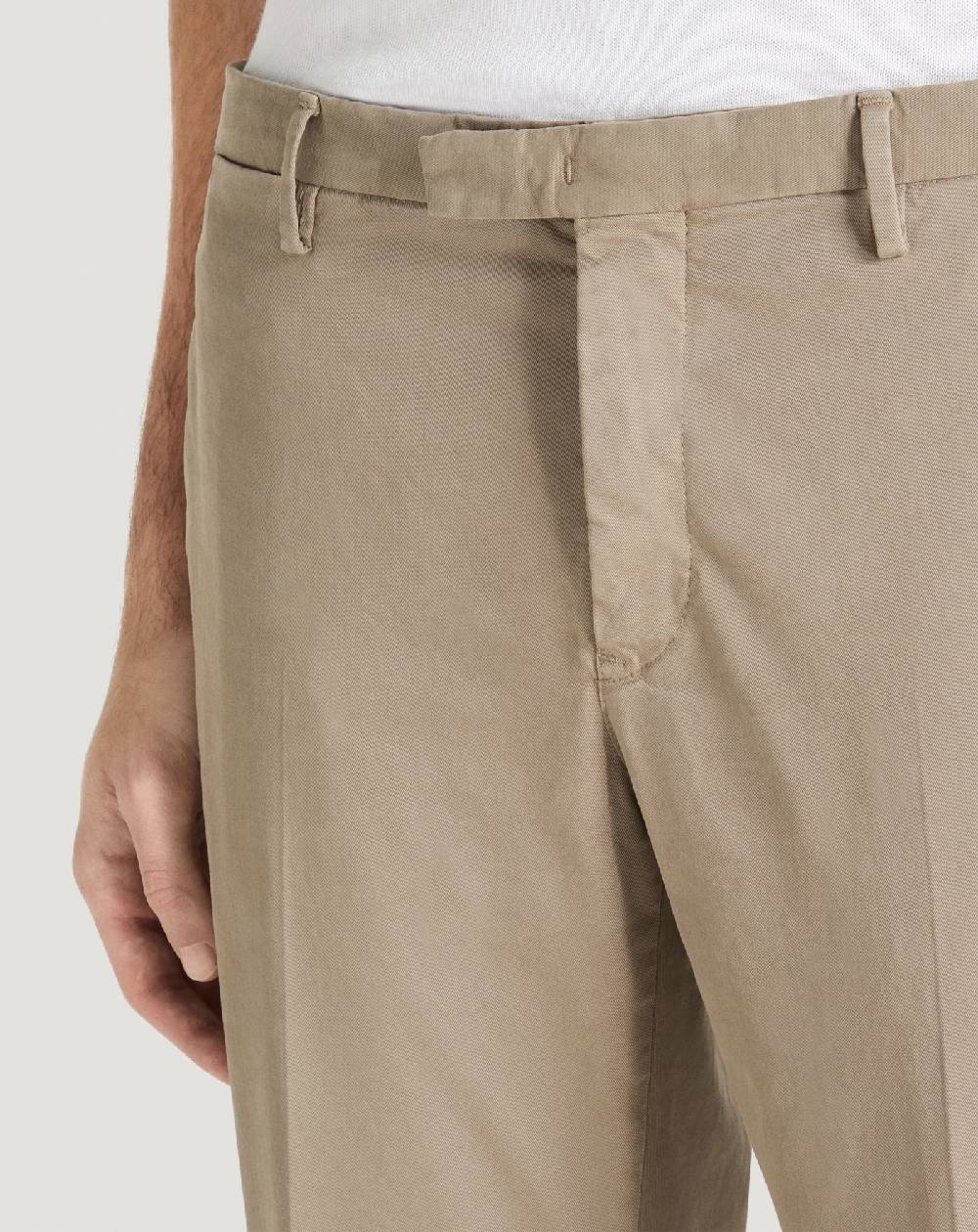 Pt Torino Pantaloni Skinny in cotone batavia 2025