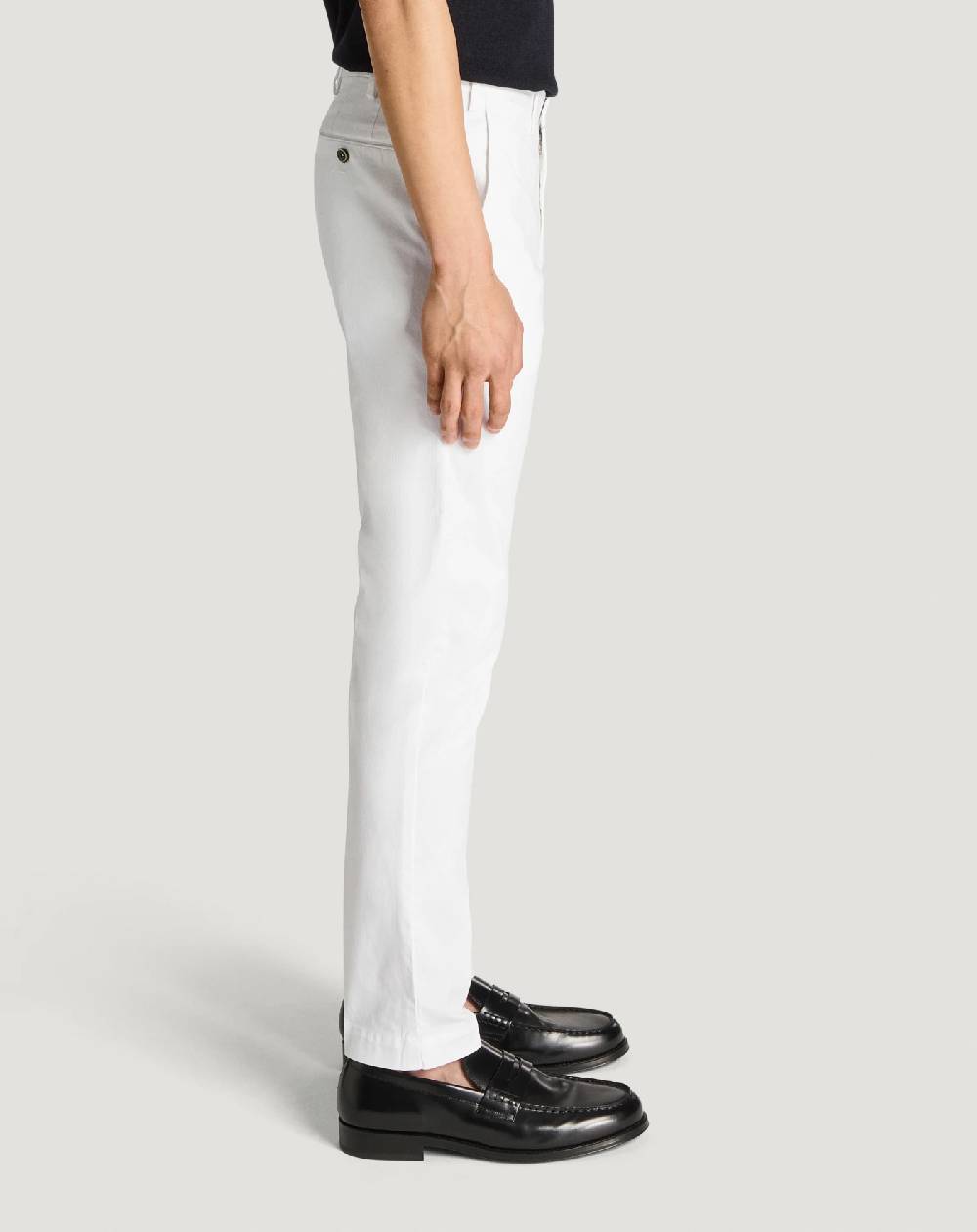 Pt Torino Pantaloni Skinny in gabardina stretch Italy