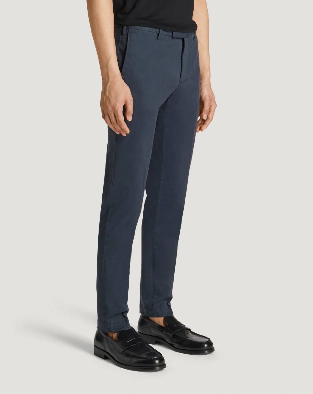 Pt Torino Pantaloni Skinny in gabardina stretch Italia