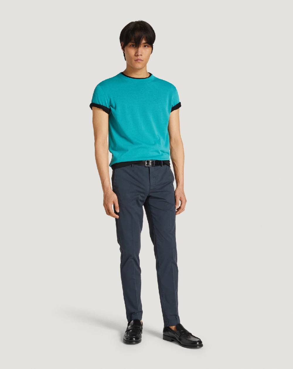 Pt Torino Pantaloni Skinny in gabardina stretch Italia
