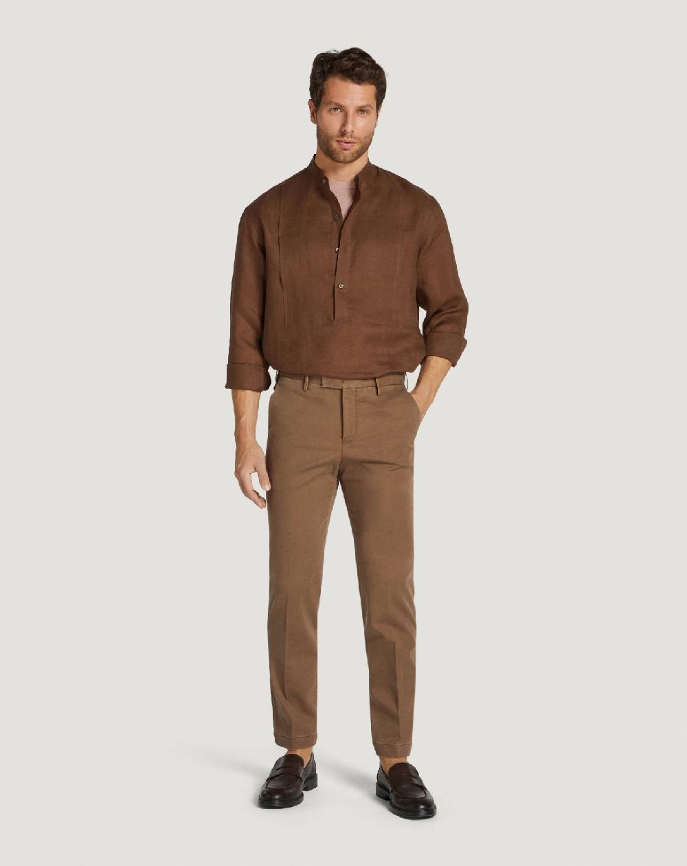 Pt Torino Pantaloni Master in cotone stretch délavé Soddisfazione Garantita