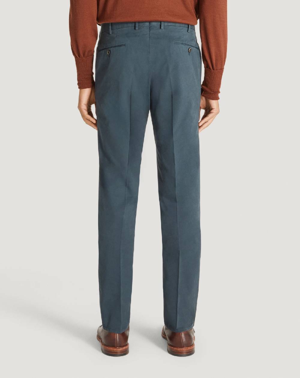 Pt Torino Pantaloni Superslim in gabardina stretch Spedizione Gratuita