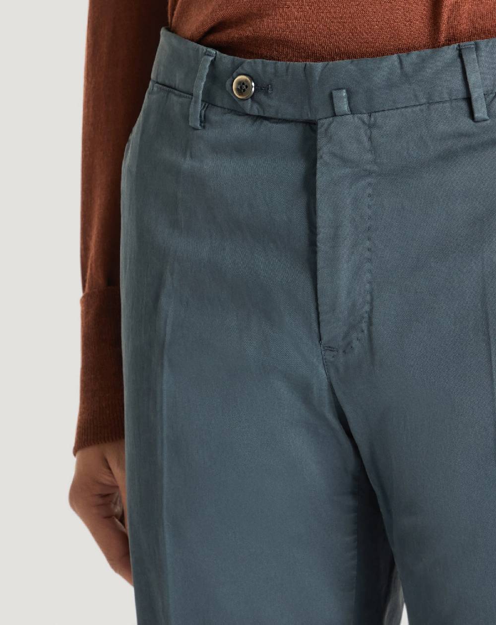 Pt Torino Pantaloni Superslim in gabardina stretch Spedizione Gratuita
