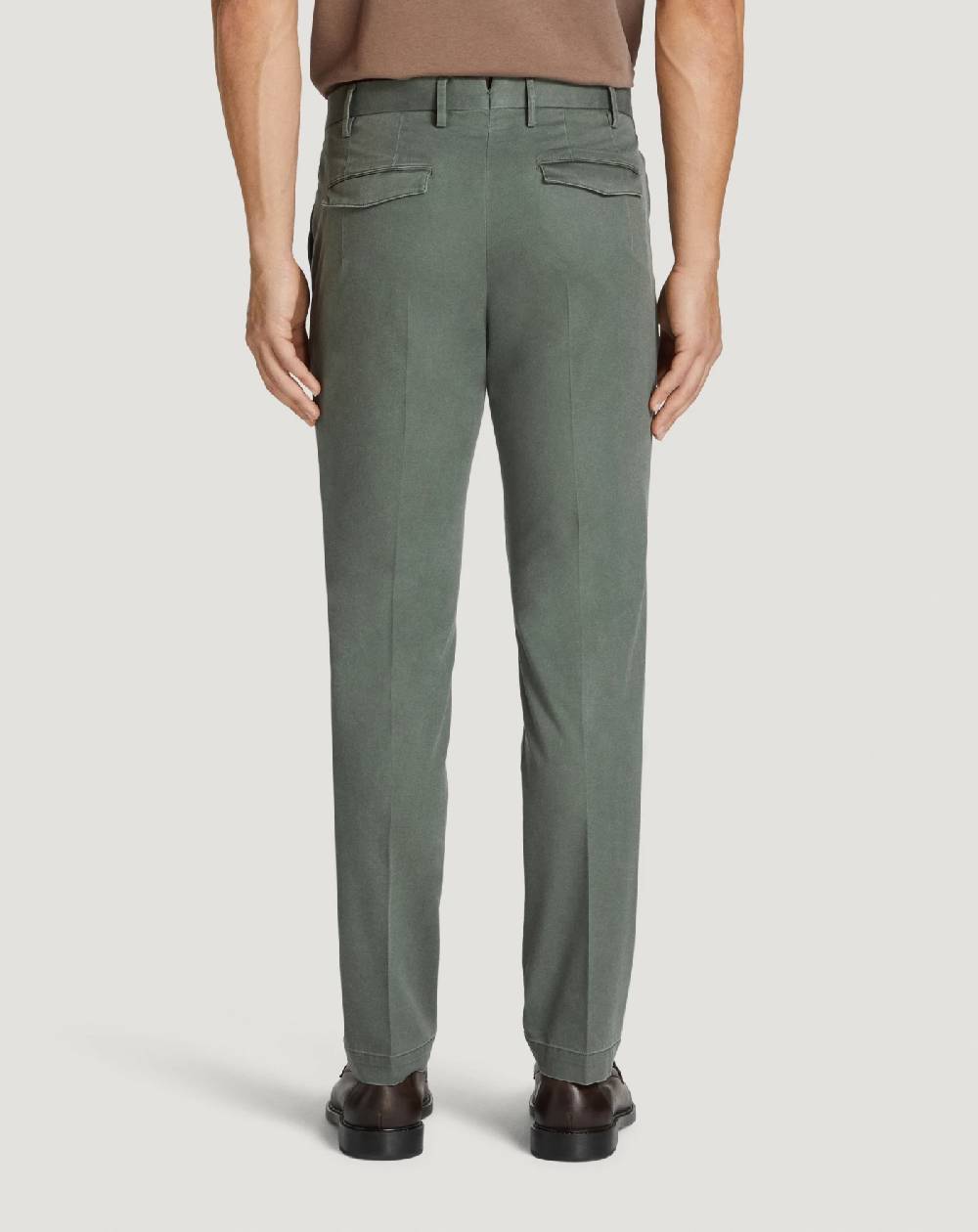 Pt Torino Pantaloni Master in cotone stretch délavé Pezzi Unici