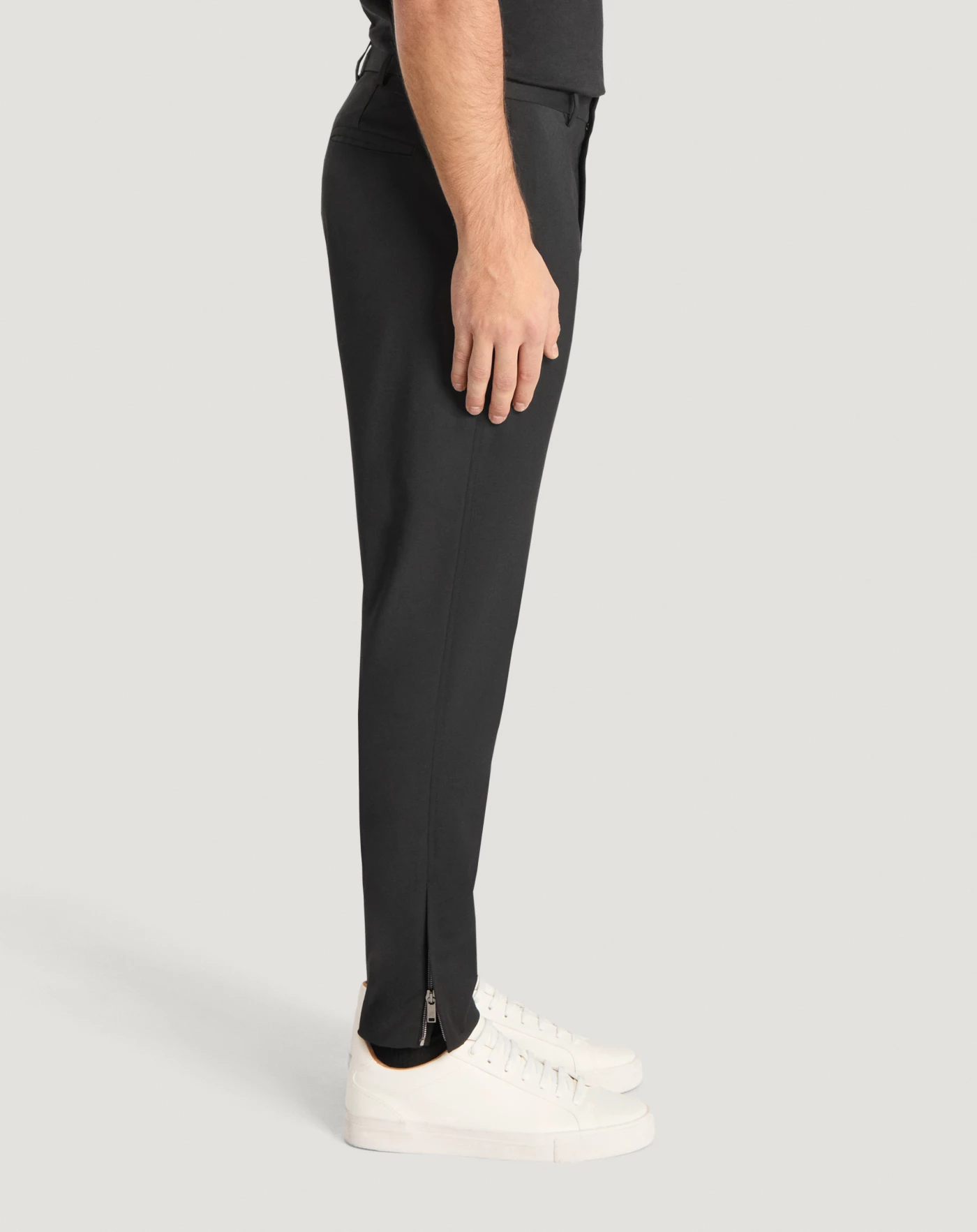 Pt Torino Pantaloni Epsilon Zip in lana active Soddisfazione Garantita