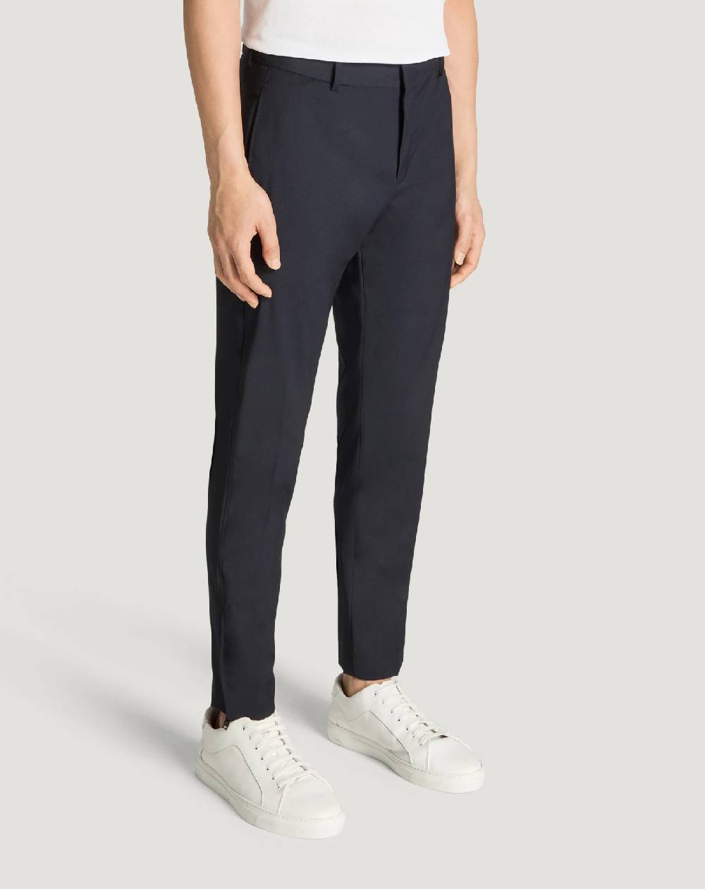 Pt Torino Pantaloni Epsilon Zip in lana active Consegna Veloce