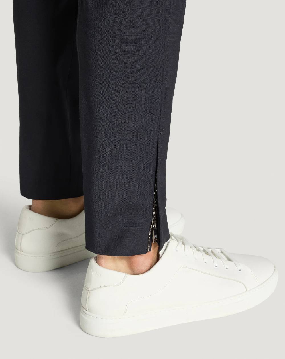 Pt Torino Pantaloni Epsilon Zip in lana active Consegna Veloce