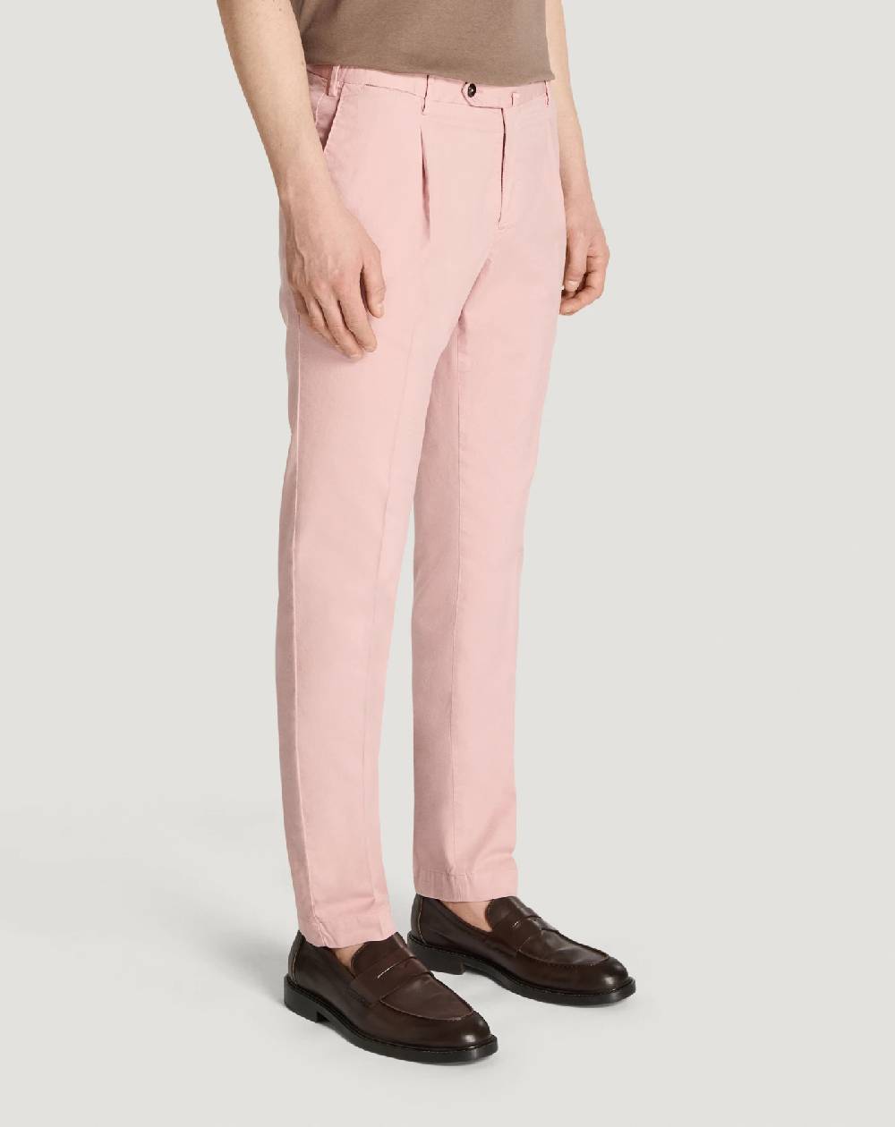 Pt Torino Pantaloni Superslim in twill stretch Fino Al -60%