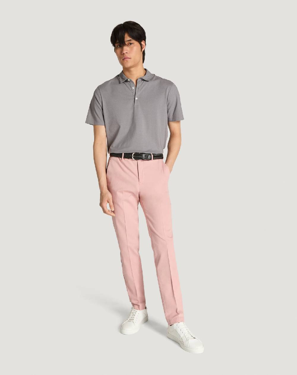 Pt Torino Pantaloni Master in cotone stretch délavé Shopping Online