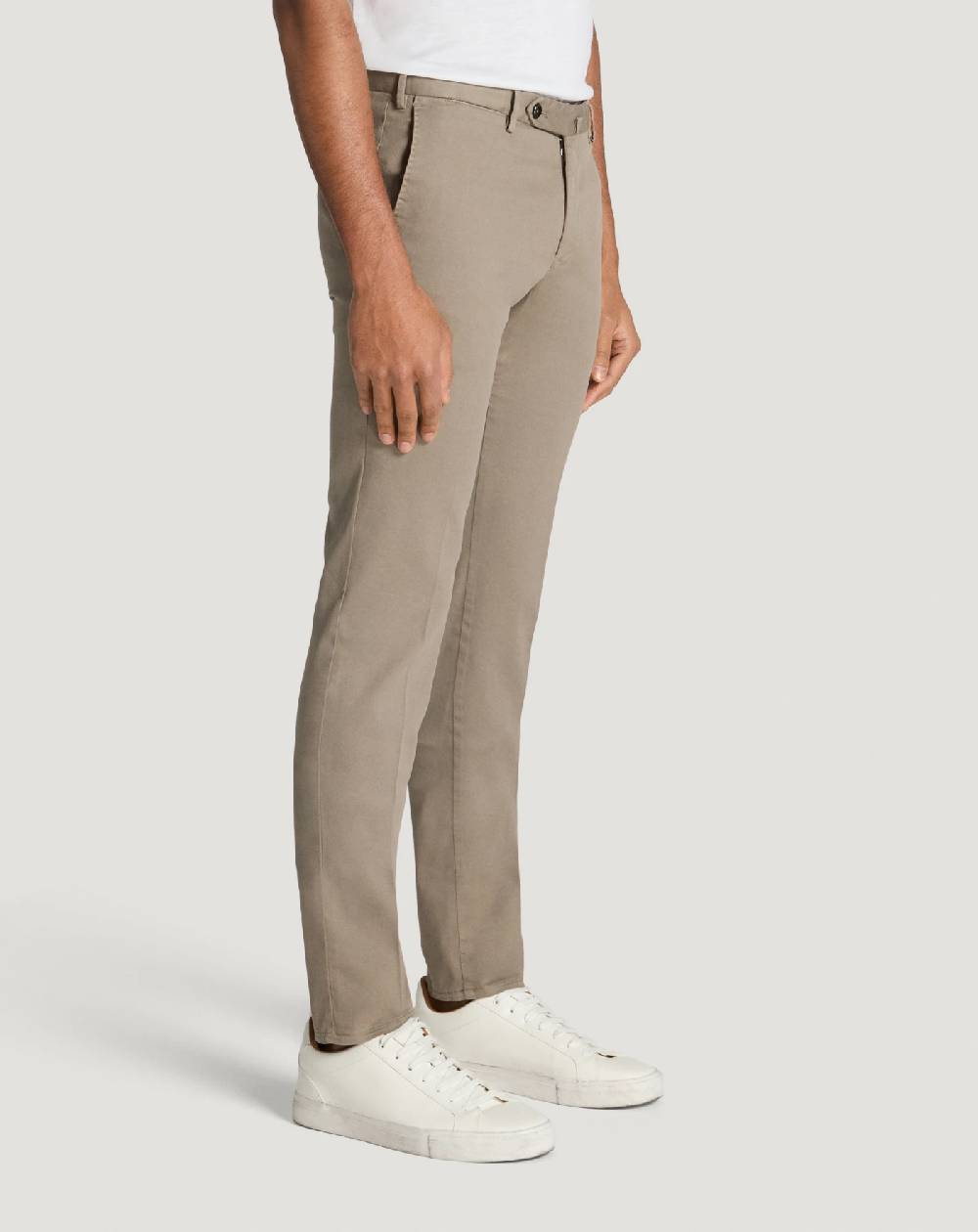 Pt Torino Pantaloni Superslim in tricotina stretch Sottocosto