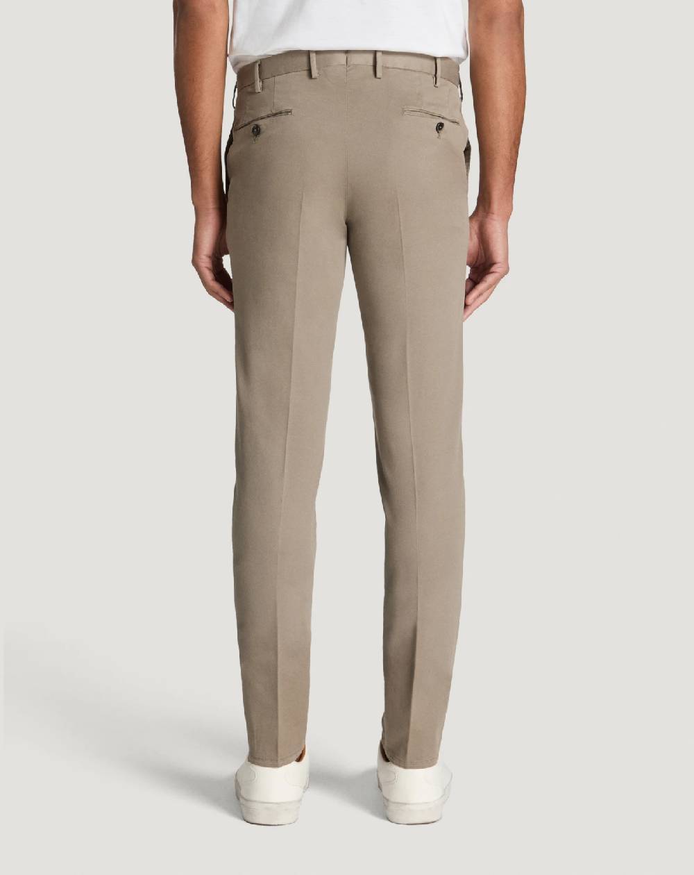 Pt Torino Pantaloni Superslim in tricotina stretch Sottocosto