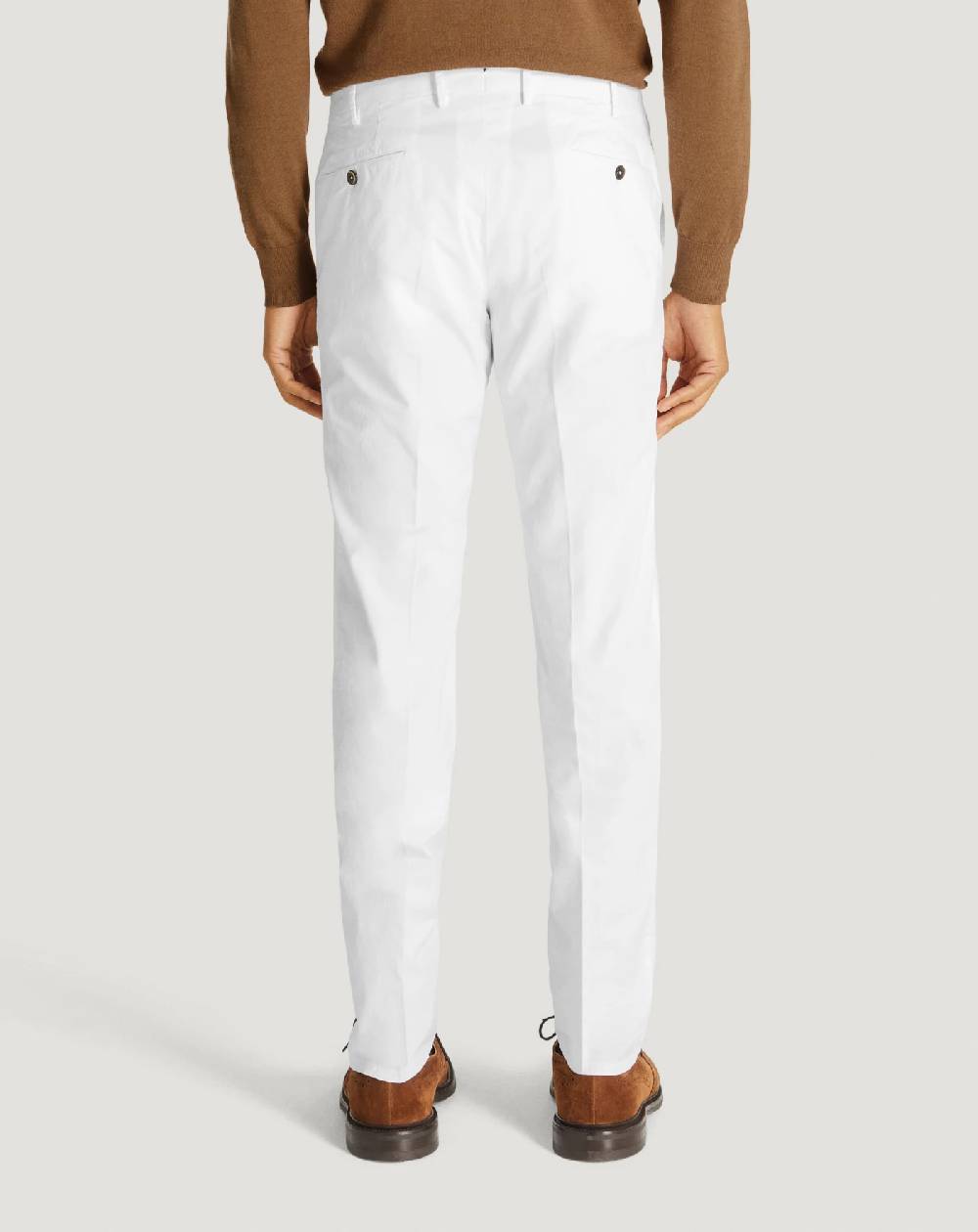 Pt Torino Pantaloni Superslim in gabardina stretch Presa