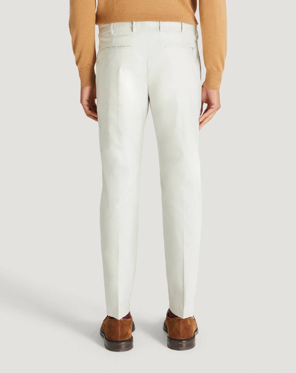 Pt Torino Pantaloni Dieci in gabardina stretch In Vendita