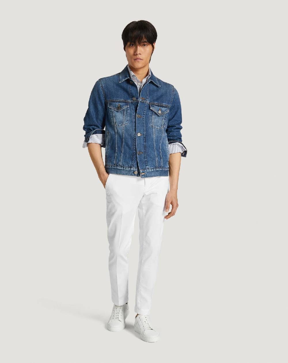 Pt Torino Pantaloni House in raso stretch Saldi Di Fabbrica