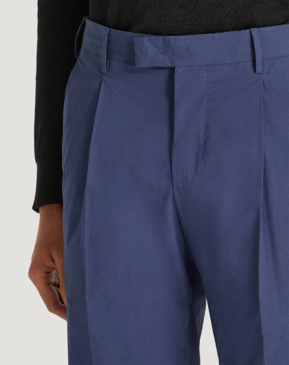 Pt Torino Pantaloni Master in popeline stretch Nuova