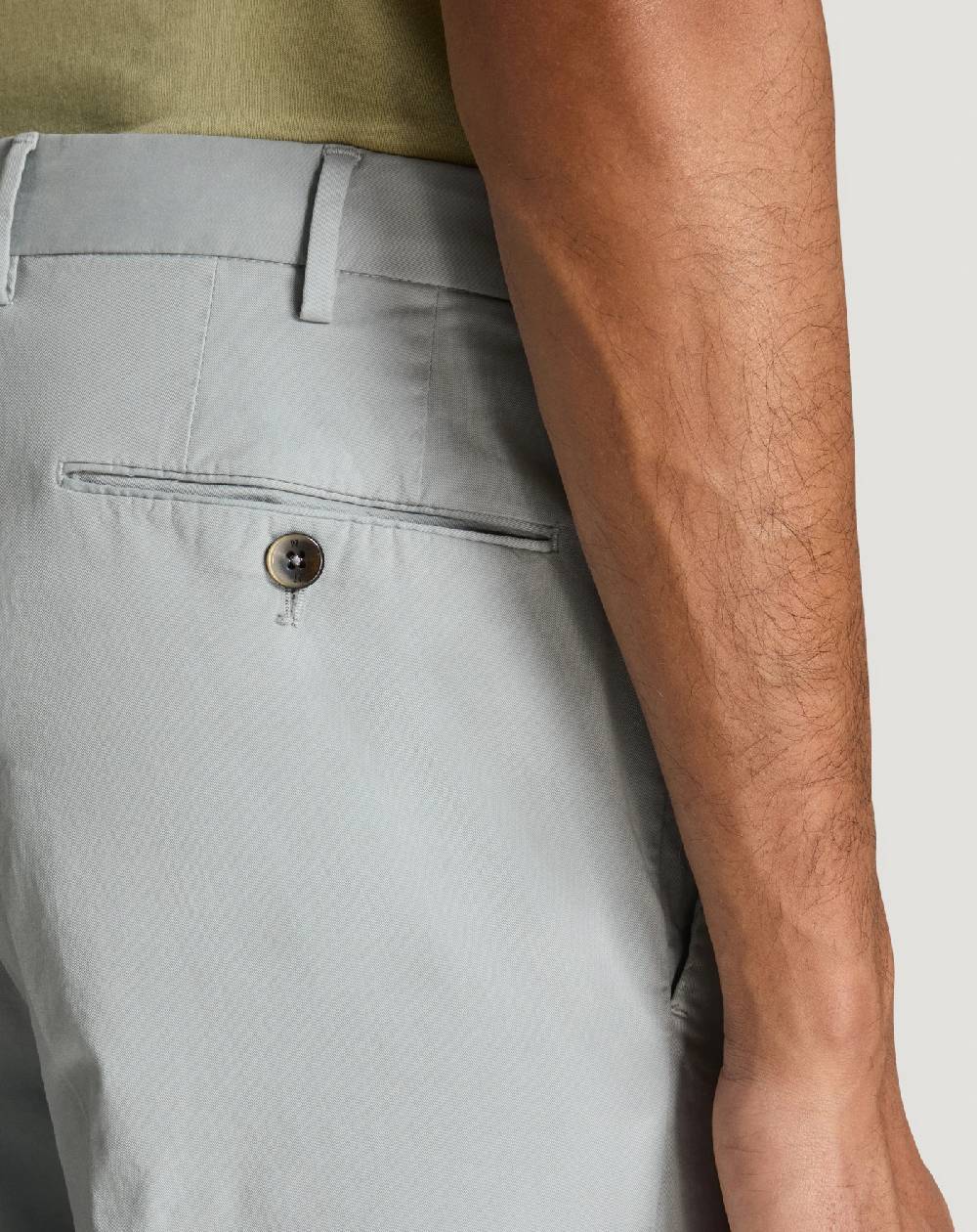 Pt Torino Pantaloni Slim in gabardina stretch Italy