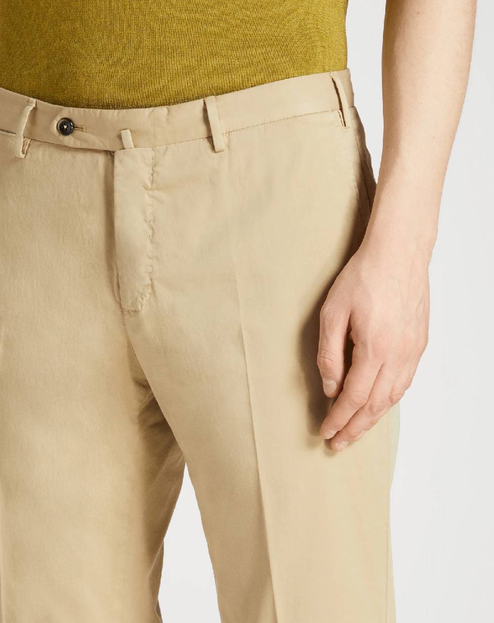 Pt Torino Pantaloni Slim in silkochino Nuovo