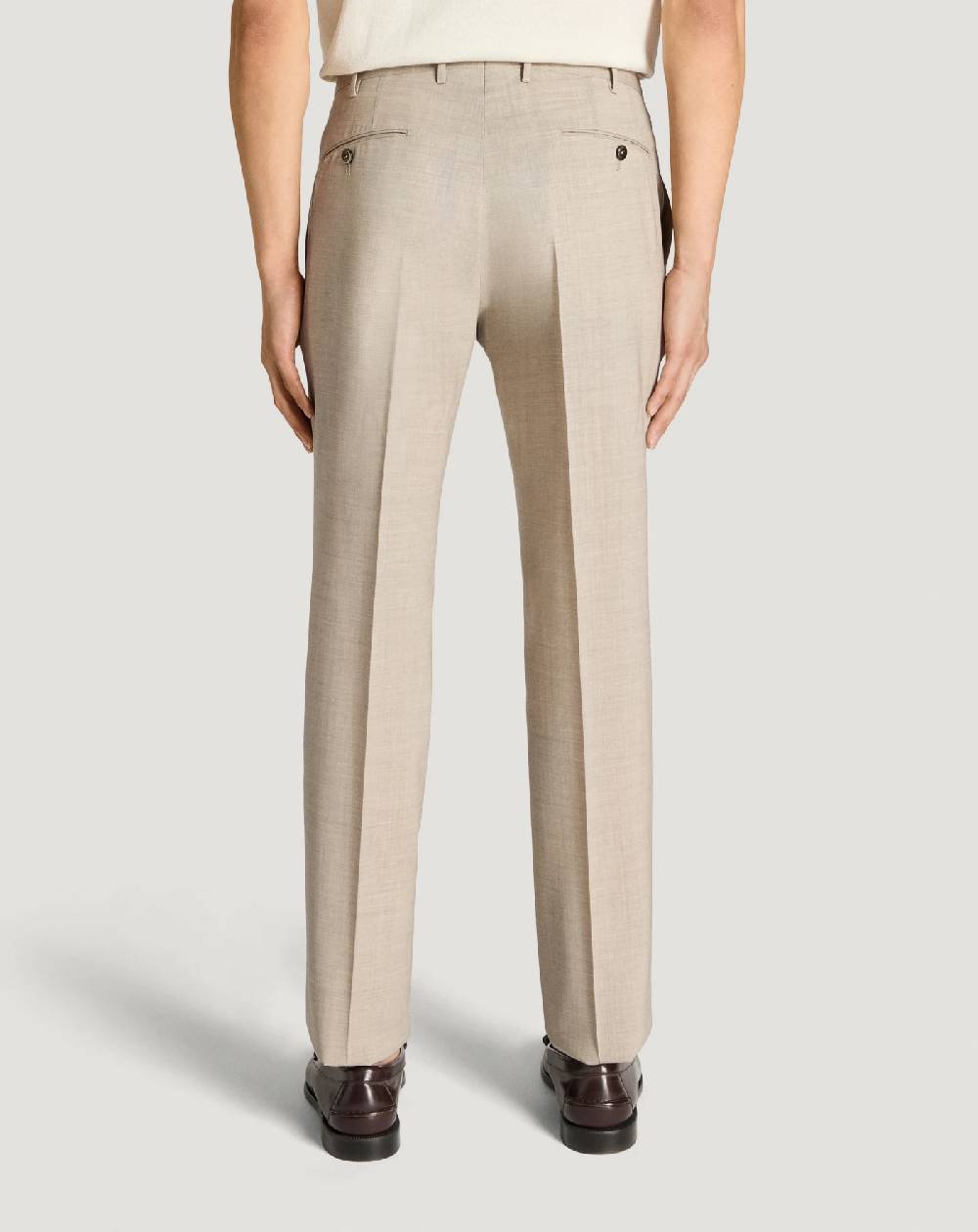 Pt Torino Pantaloni Slim in lana four season Pezzi Unici