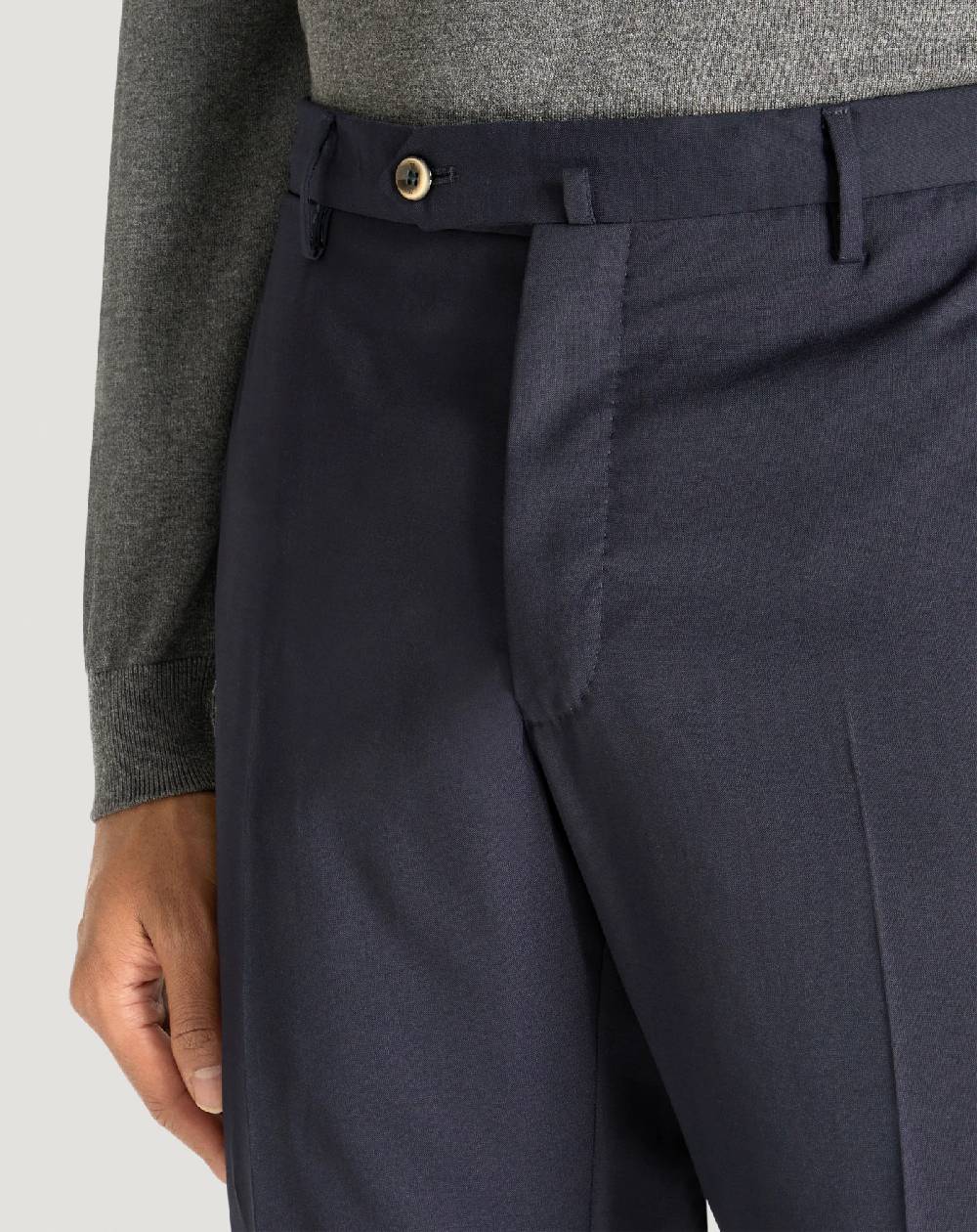 Pt Torino Pantaloni Slim in lana four season Soddisfazione Garantita
